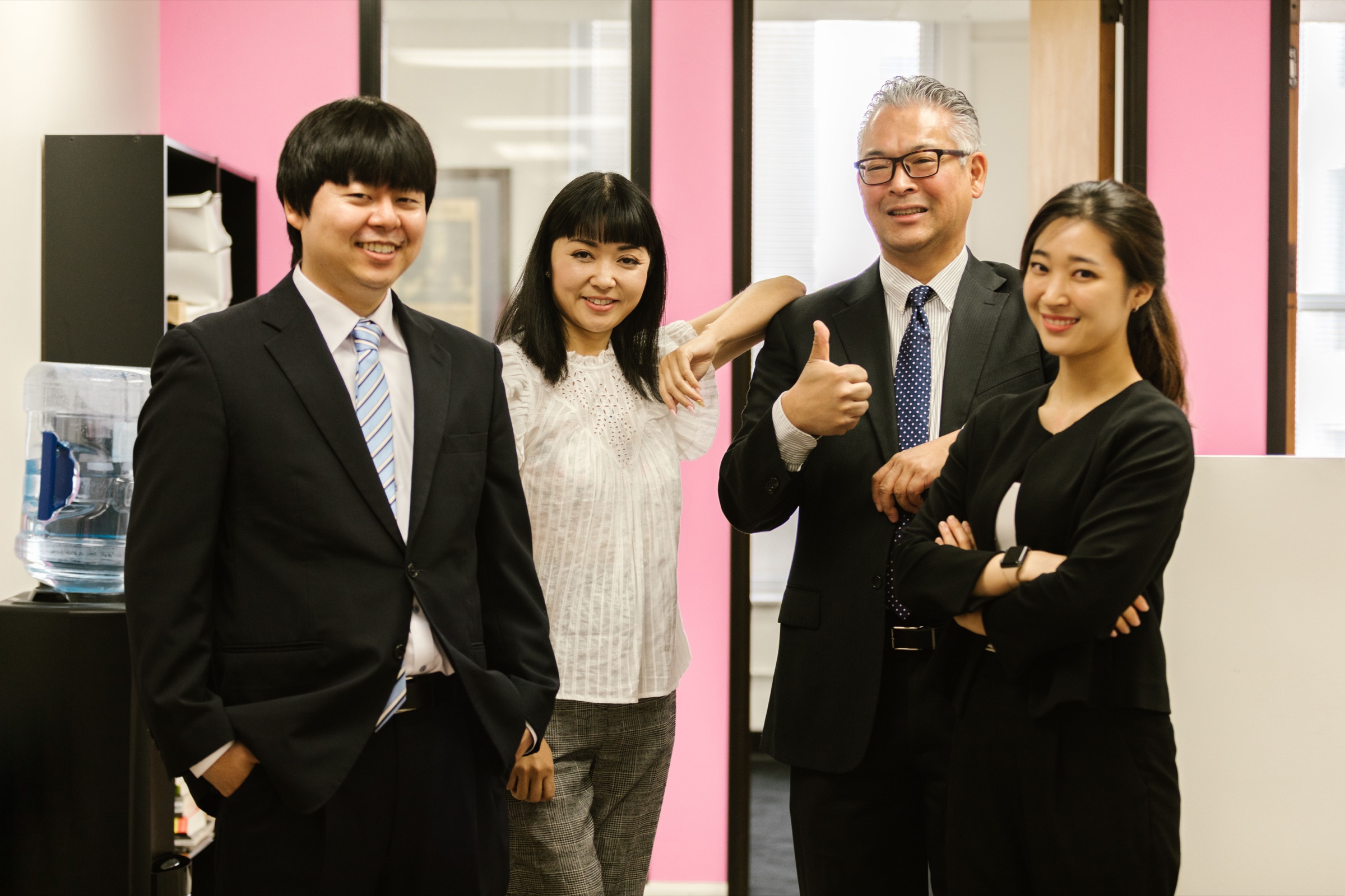 Professional team collaborating in an organisation