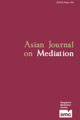 Cover of The Asian Journal on Mediation 2023