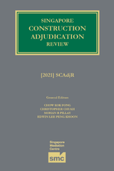 Cover of Singapore Construction Adjudication Review 2021