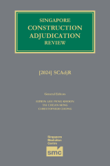 Cover of Singapore Construction Adjudication Review 2024