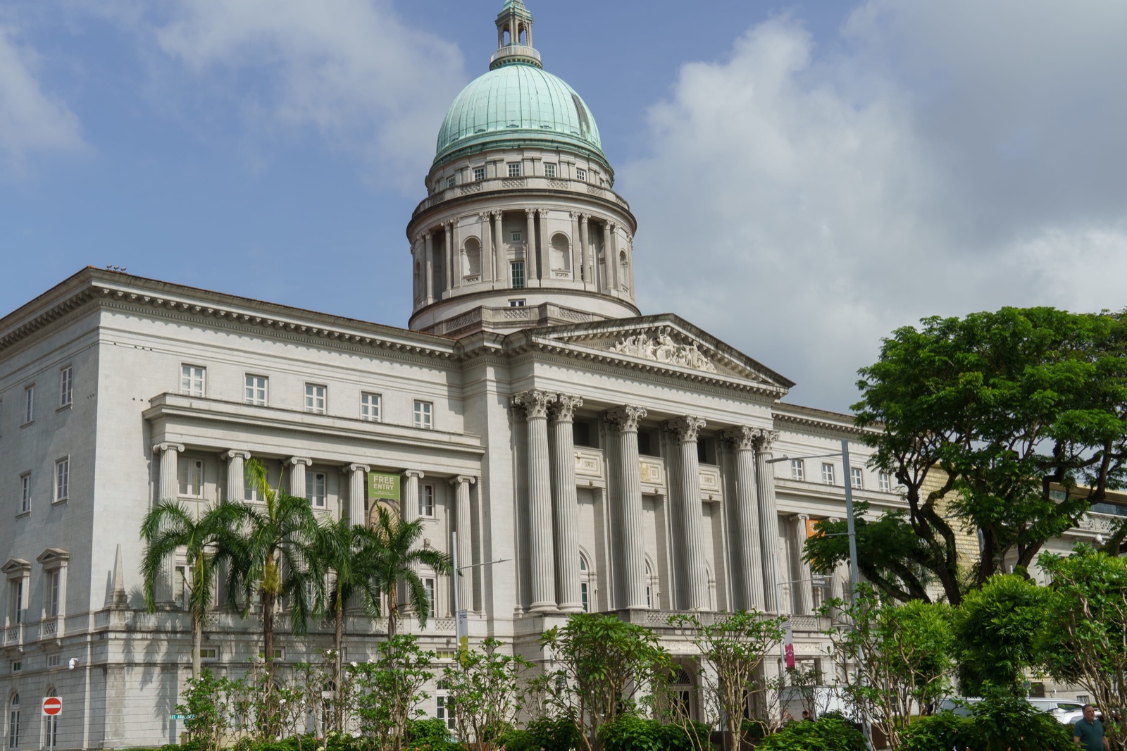 The former Supreme Court building in Singapore, SMC's first home